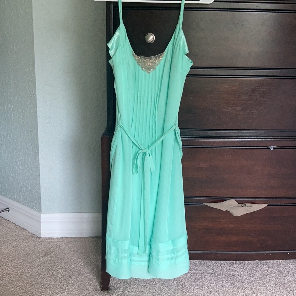 ABS Mint Green cocktail dress